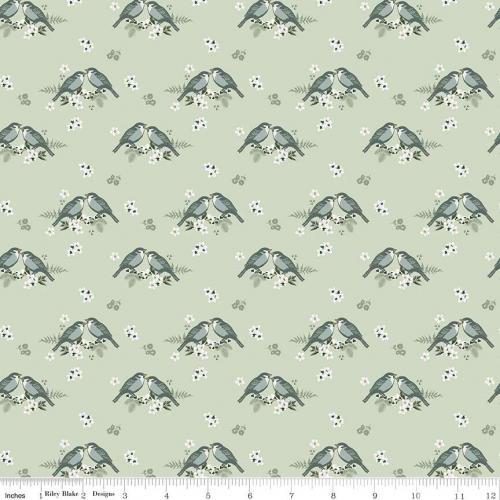 Gingham Fields Green