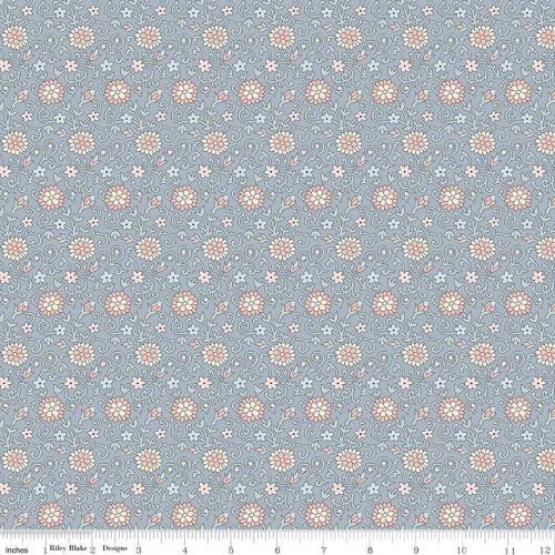 Liberty Fabrics: Pavilion Neutrals Gray