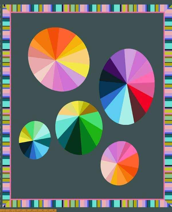 Color Wheel by Annabel Wrigley Panel