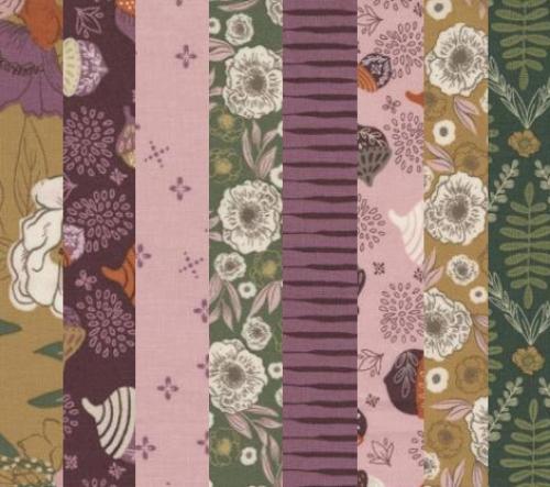 Slow Stroll Fabric Pack - 8 Fat Quarters