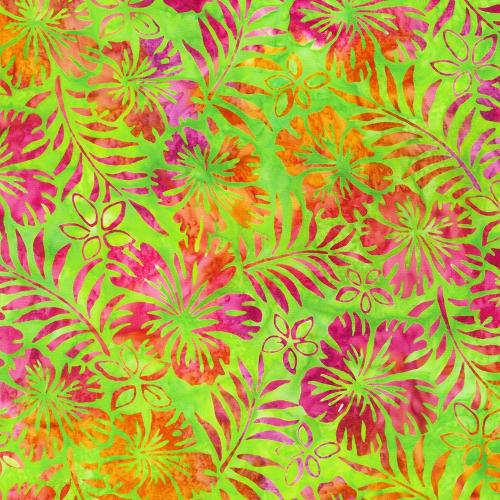 Artisan Batiks: Totally Tropical Green