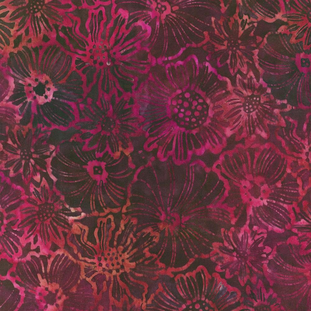 Artisan Batiks: Sunrise Blossom Red