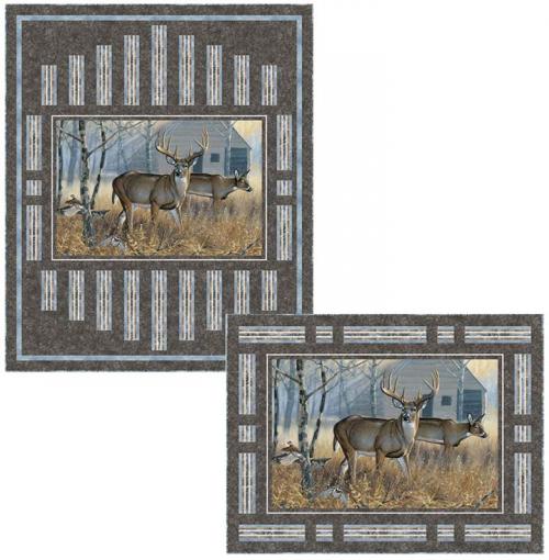Simply Framed Whitetails