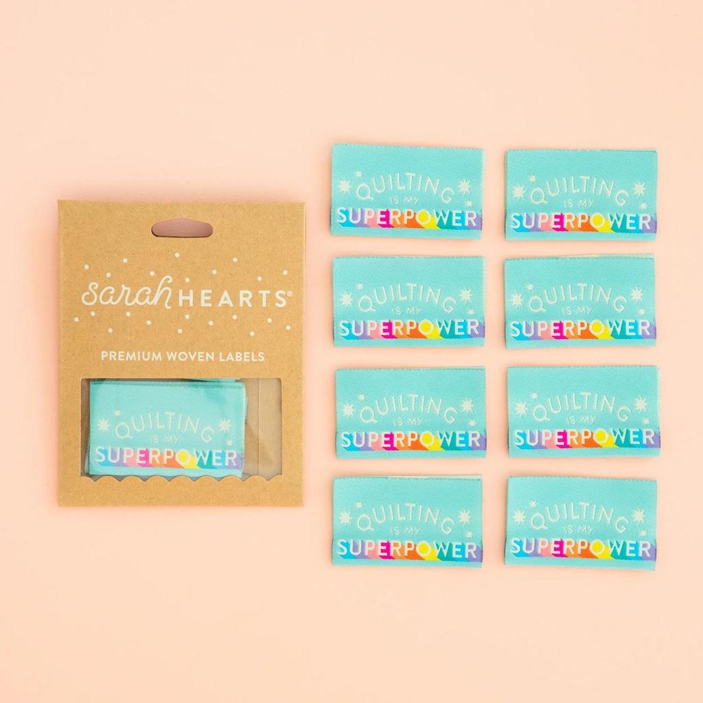 Woven Labels Quilting is my Superpower