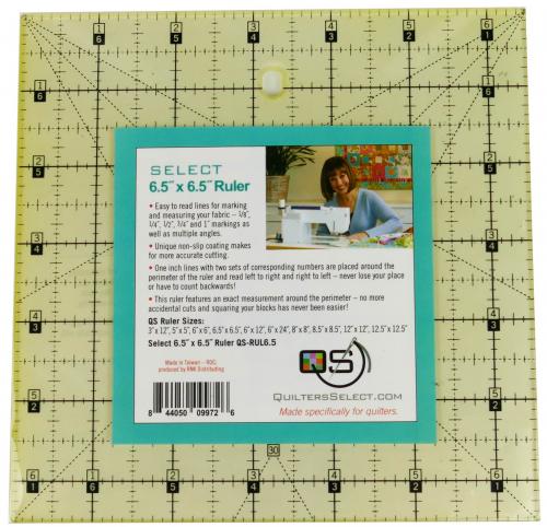 Non-Slip Ruler 6-1/2in x 6-1/2in