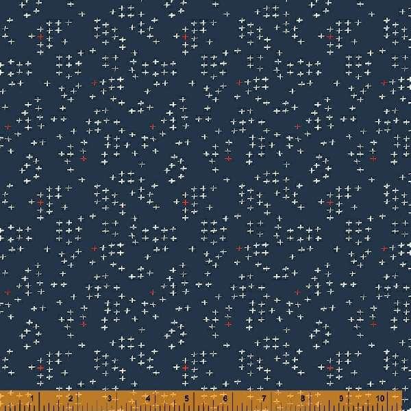 Indigo Stitches Blue