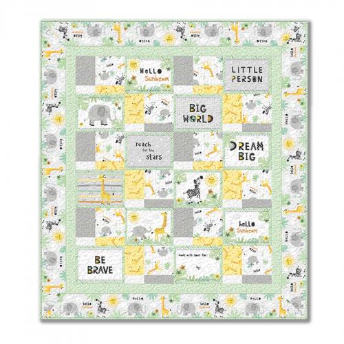 Hello Sunbeam Throw Quilt Kit - LOW STOCK!