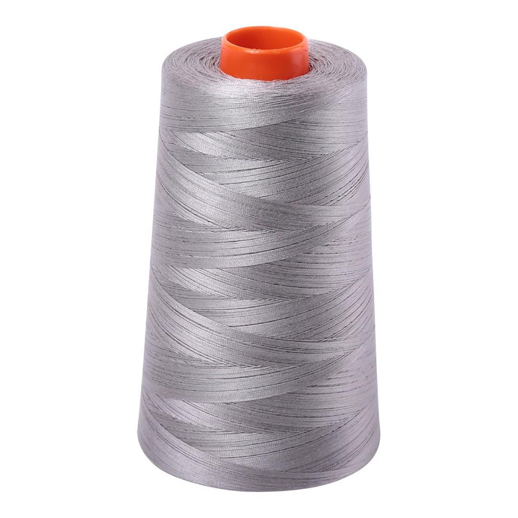 Aurifil Cotton Thread 50wt 6452yds Stainless Steel