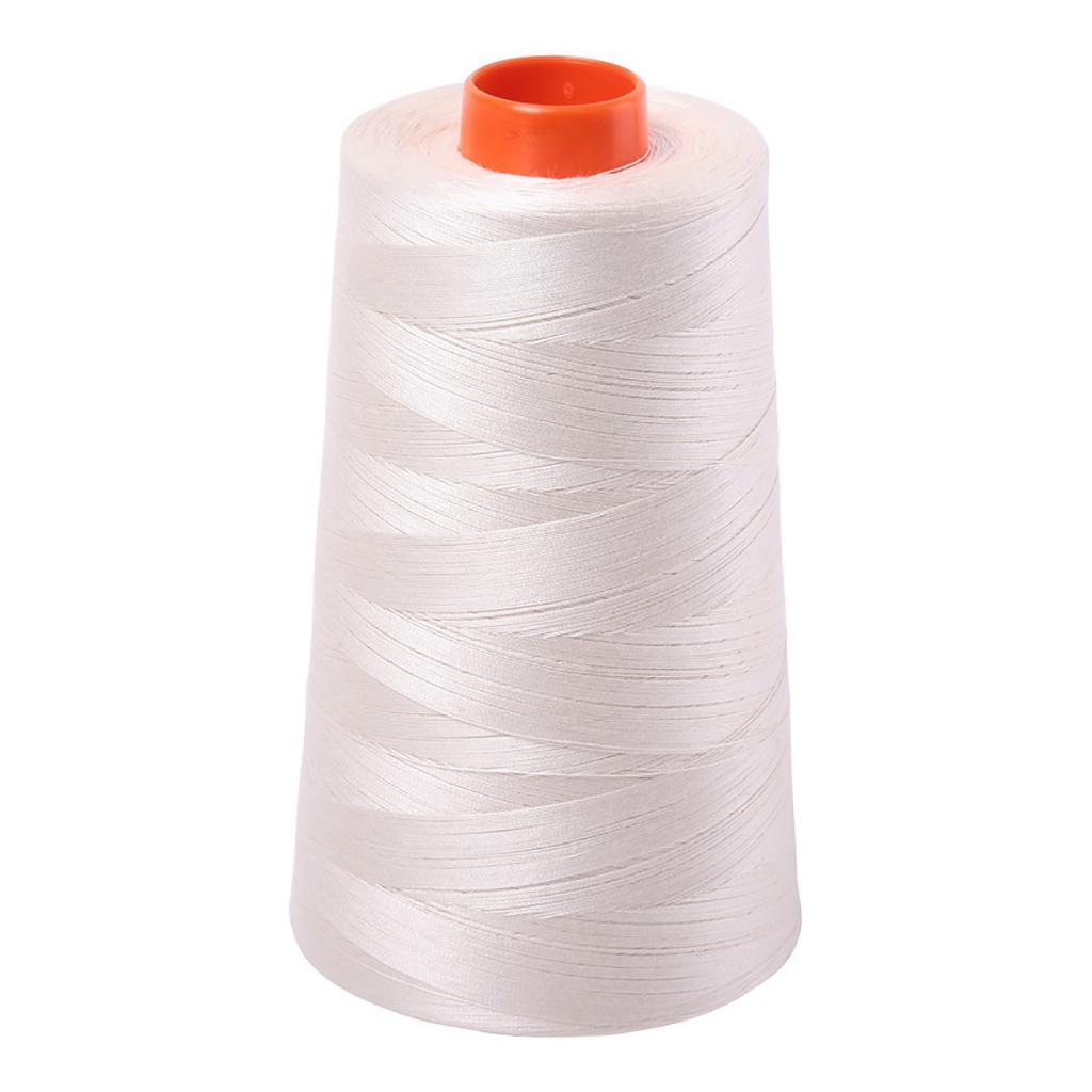 Aurifil Cotton Thread 50wt 6452yds Silver White