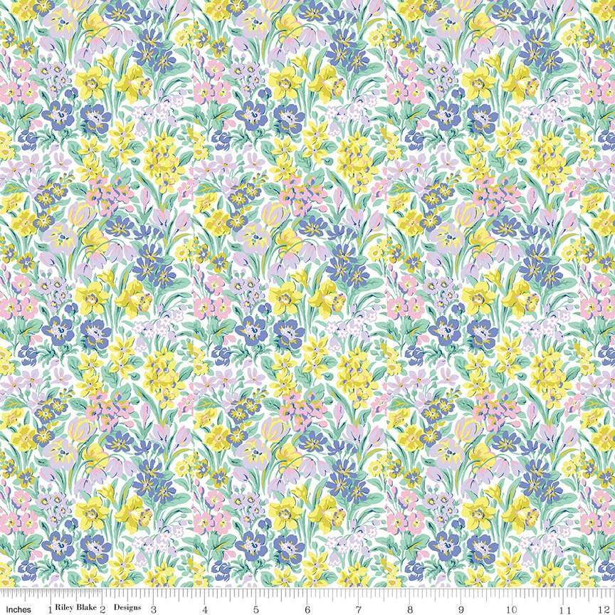 Liberty Fabrics: London Parks Blue