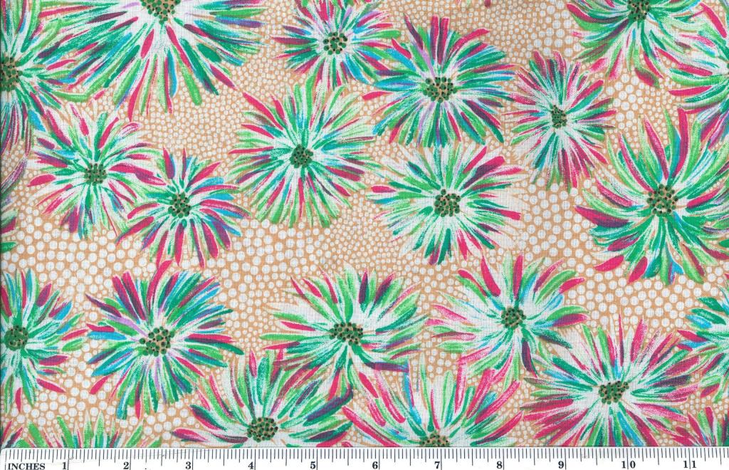 Aboriginal Prints Green