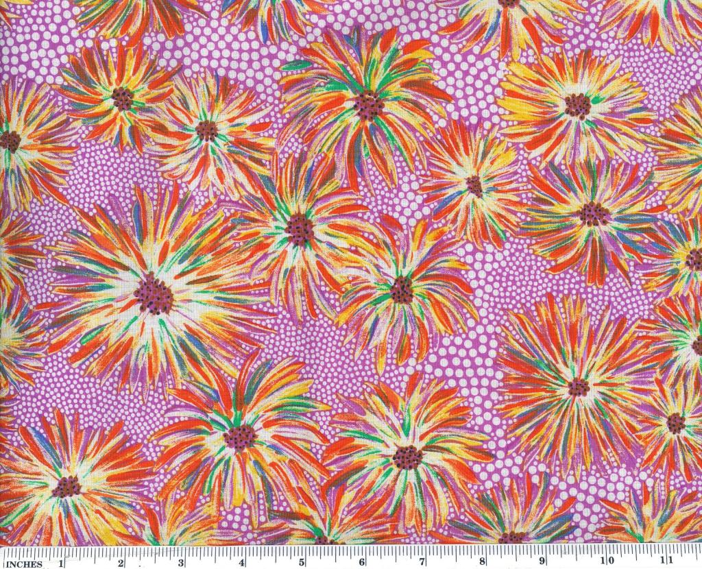 Aboriginal Prints Purple
