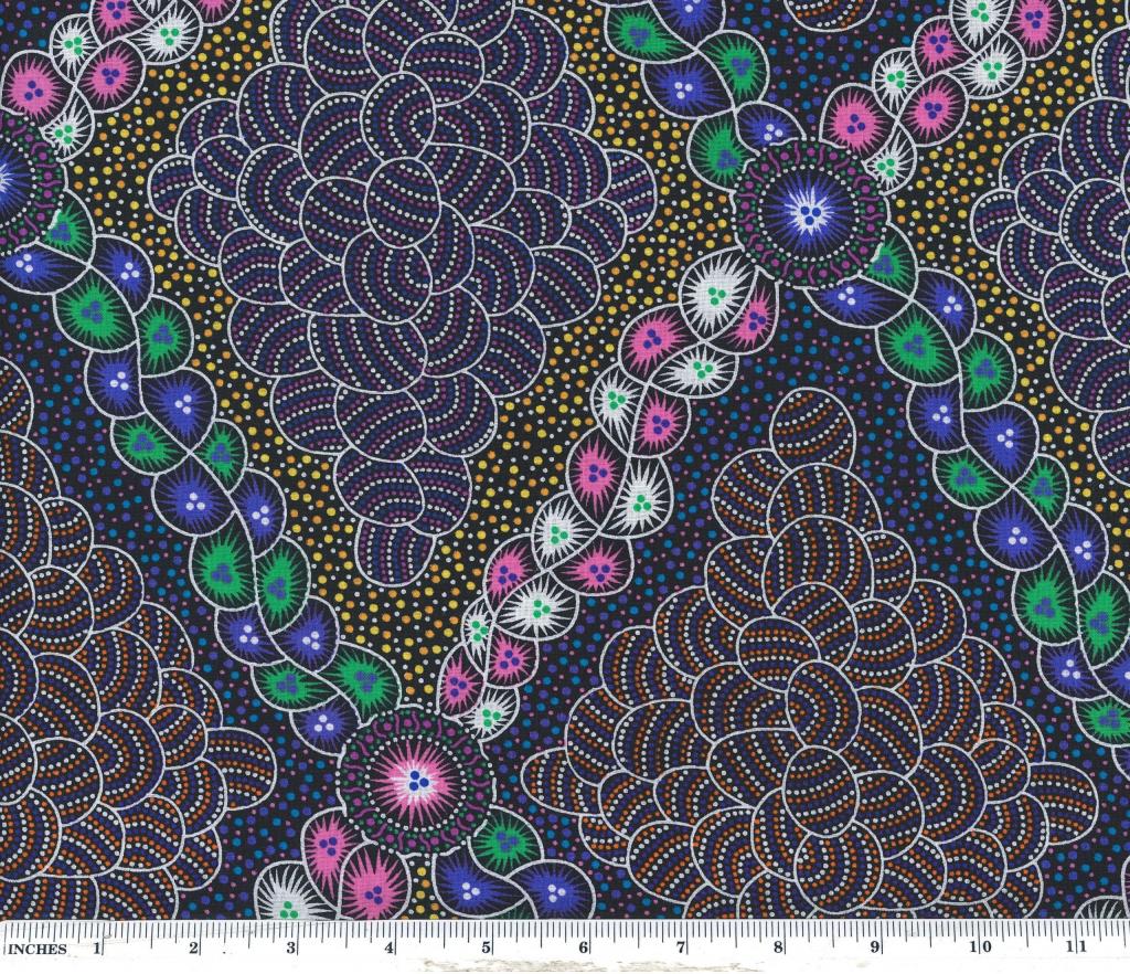 Aboriginal Prints Purple
