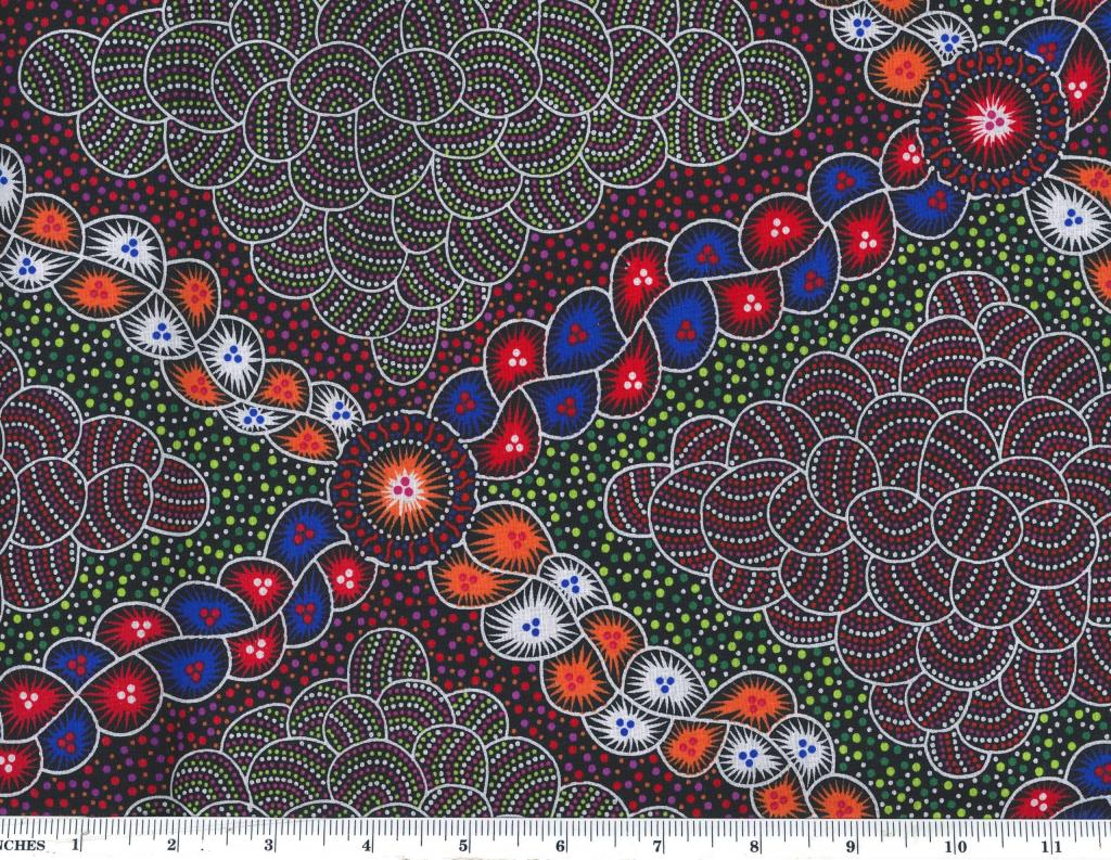Aboriginal Prints Red