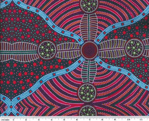 Aboriginal Prints Red
