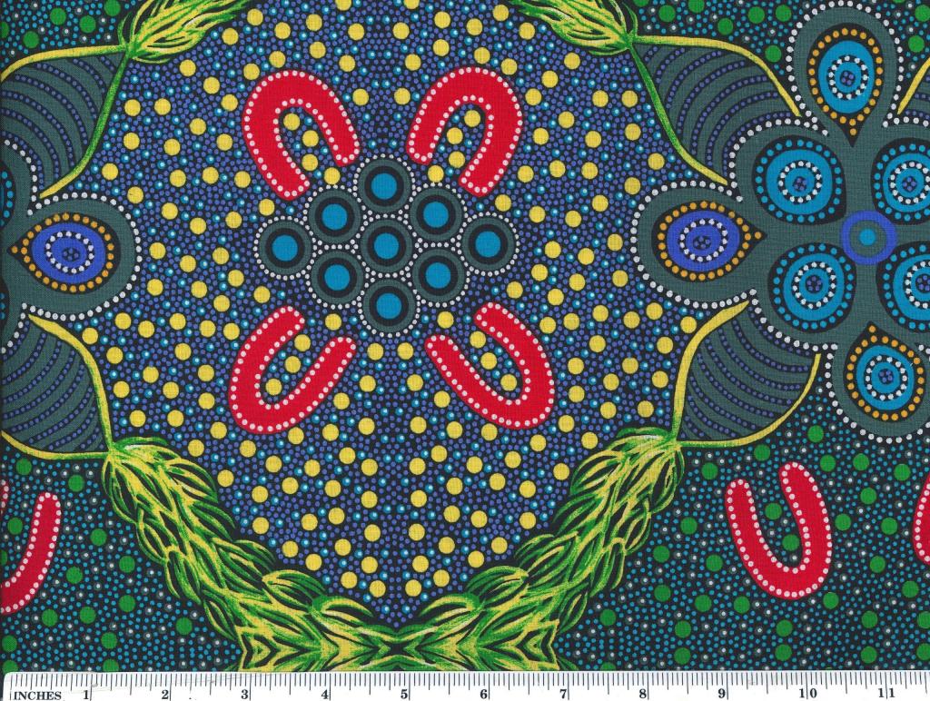 Aboriginal Prints Blue