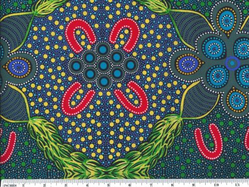Aboriginal Prints Blue