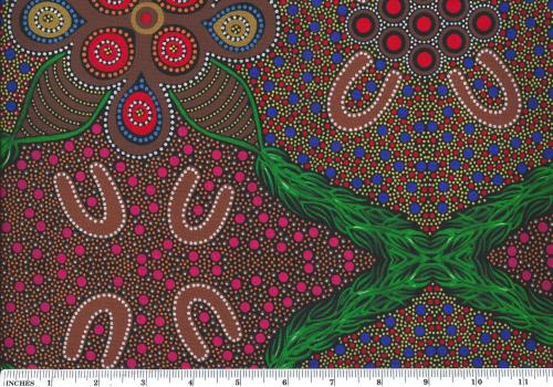 Aboriginal Prints Brown