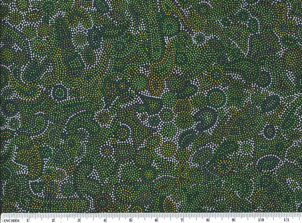 Aboriginal Prints Green