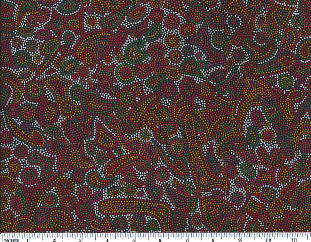 Aboriginal Prints Red