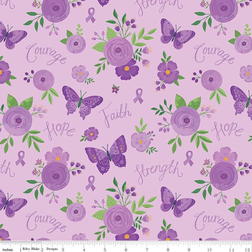 Strength In Lavender Purple