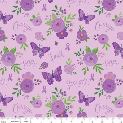 Strength In Lavender Purple