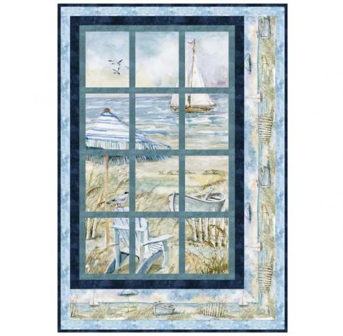 Coastal Sanctuary Wall Hanging Quilt Kit