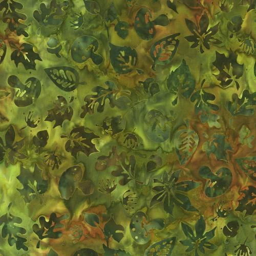 Artisan Batiks: Auburn Green