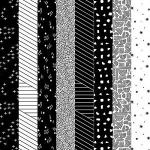 Pen & Ink Fabric Pack - 8 Fat Quarters