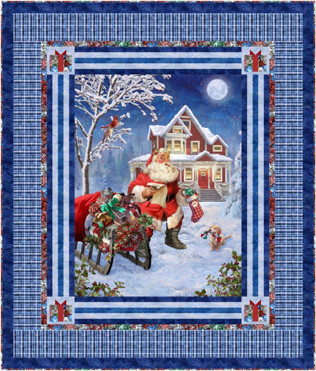 Checking It Twice Quilt Kit