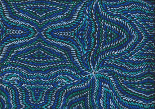 Aboriginal Prints Blue