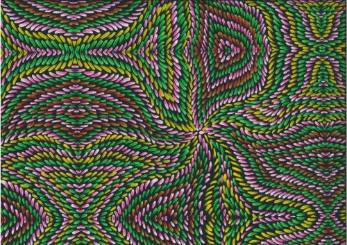 Aboriginal Prints Pink