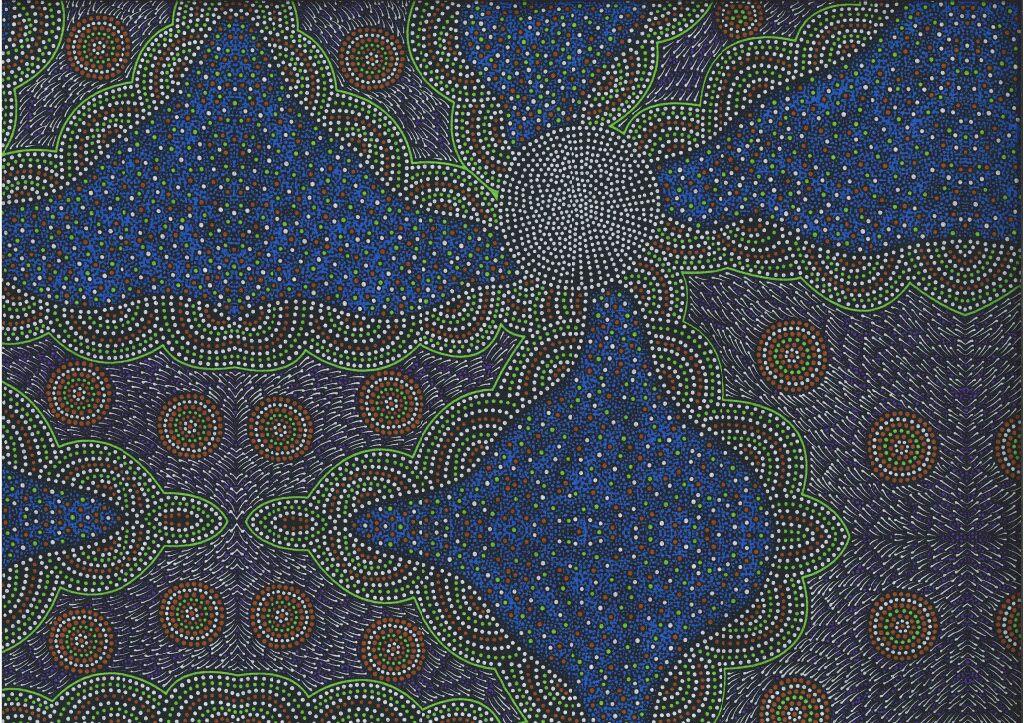 Aboriginal Prints Blue