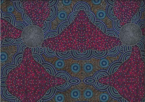 Aboriginal Prints Red