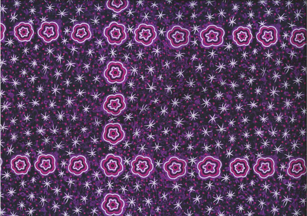 Aboriginal Prints Purple