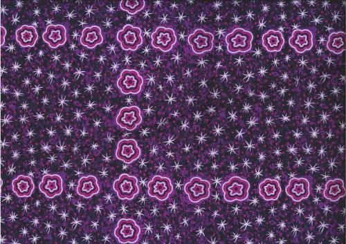 Aboriginal Prints Purple