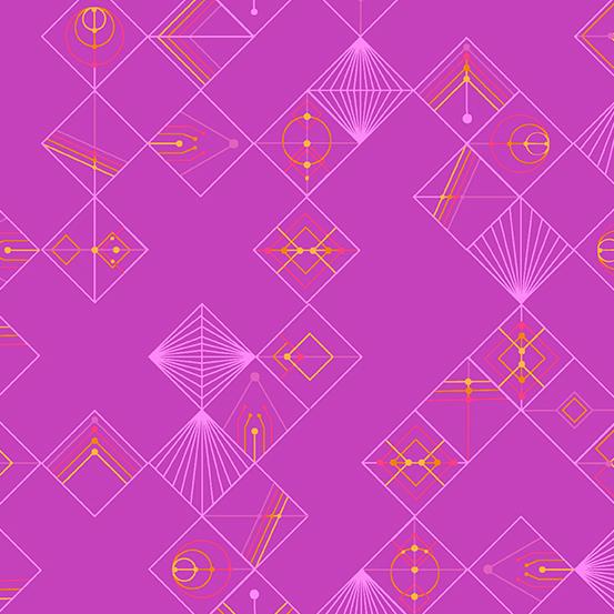 Century Prints - Deco Glo II Pink