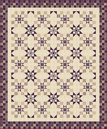 I Love Purple Quilt - FREE PATTERN DOWNLOAD