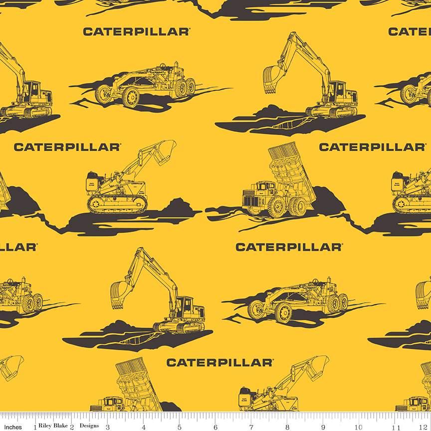 Vintage Caterpillar Yellow