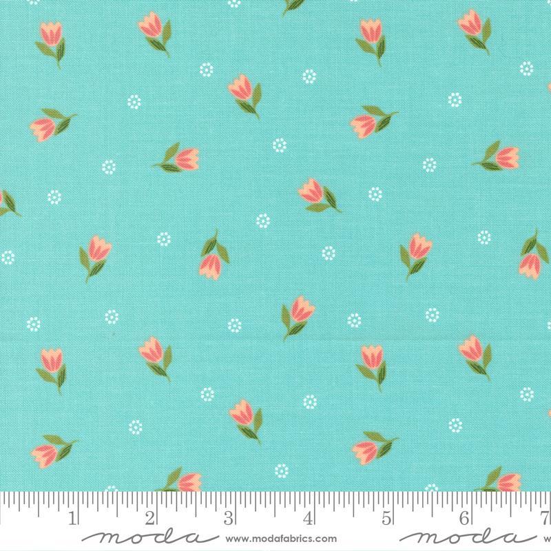 Bountiful Blooms Aqua