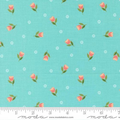 Bountiful Blooms Aqua