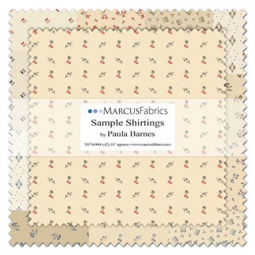 Sample Shirtings 10 x 10 Squares