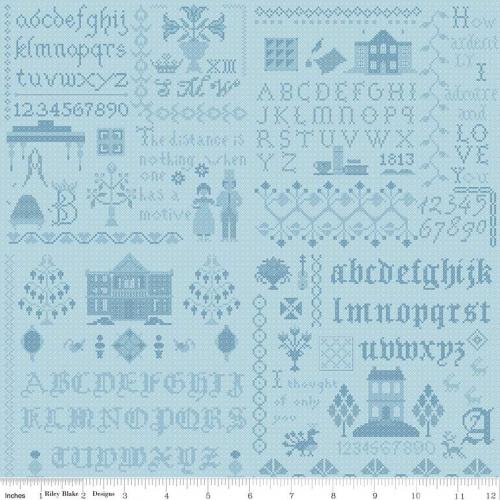 Pride & Prejudice Blue