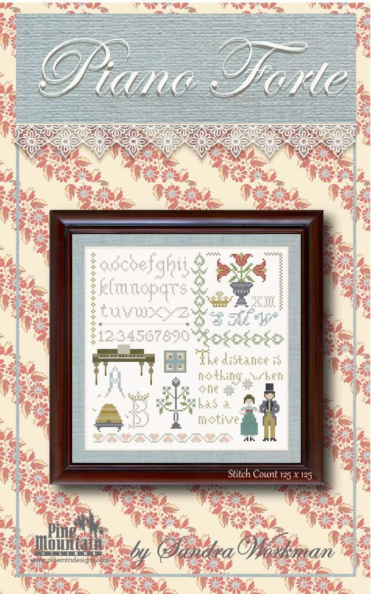 Piano Forte Cross Stitch Pattern