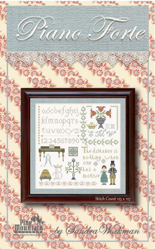 Piano Forte Cross Stitch Pattern