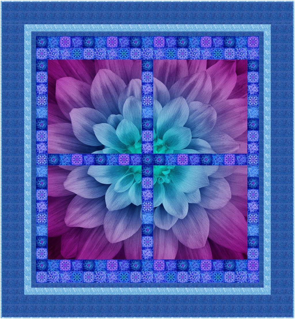 Big Blossom Quilt Kit