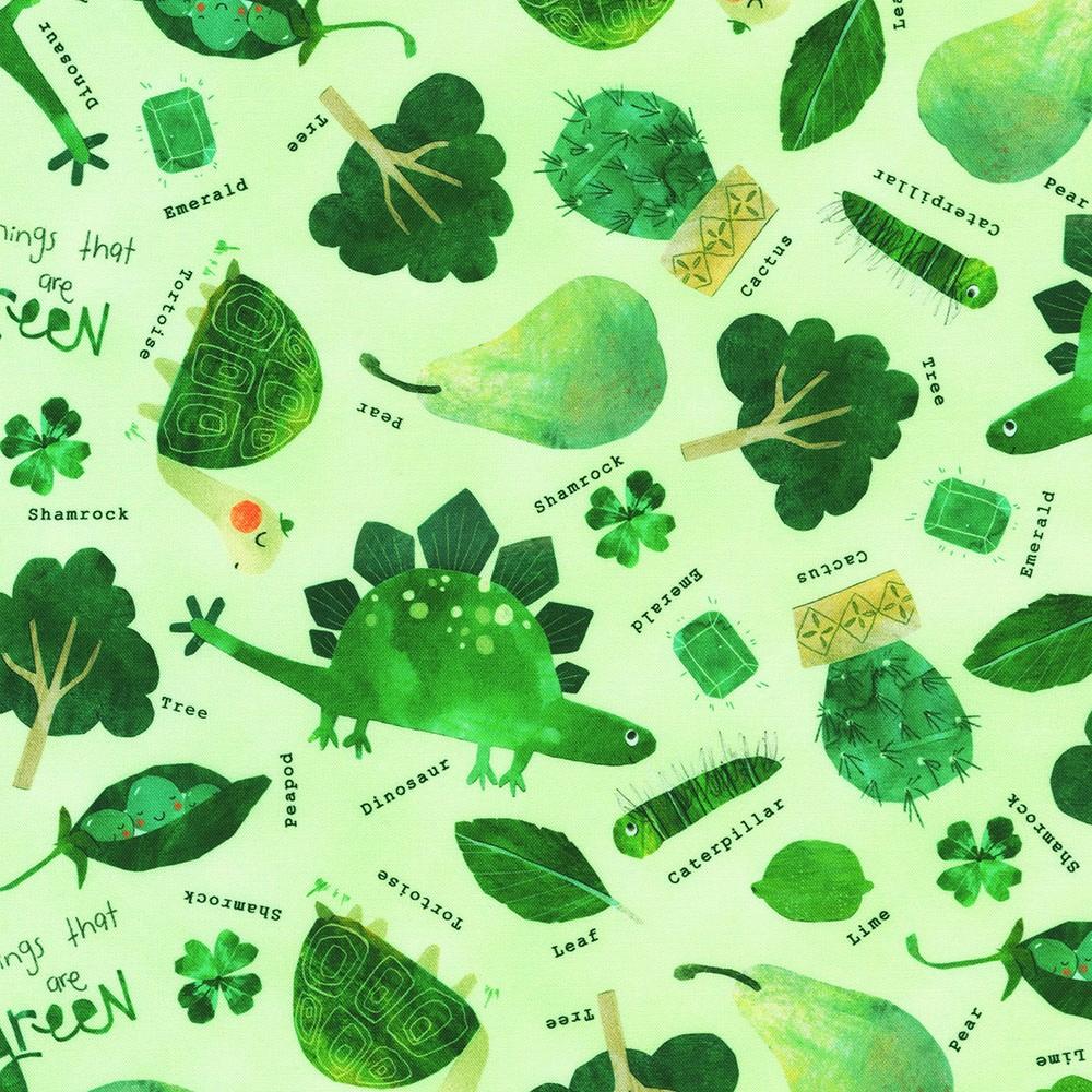 Things that are Colors Green