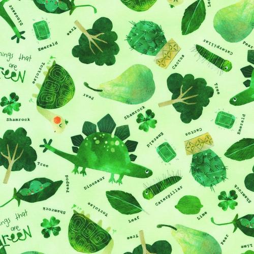 Things that are Colors Green