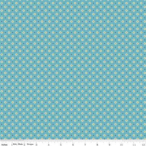 Bee Dots Teal