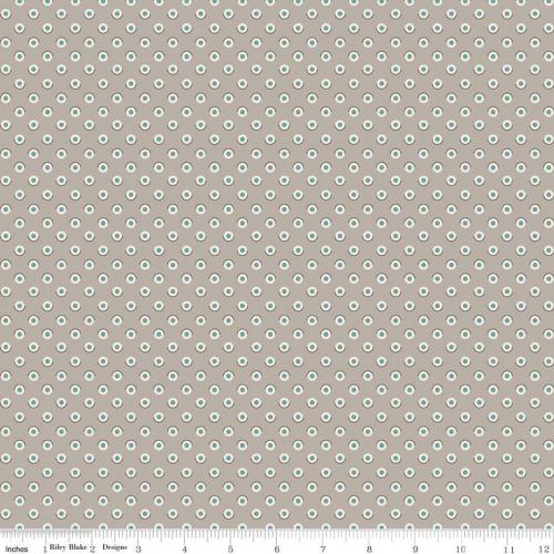 Bee Dots Gray